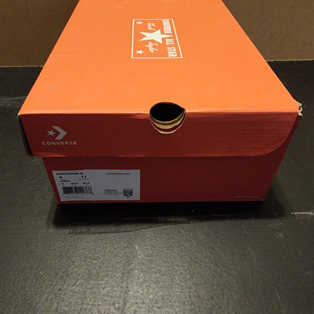 New -  Chuck 70 High 'Natural Ivory' - Sz 9